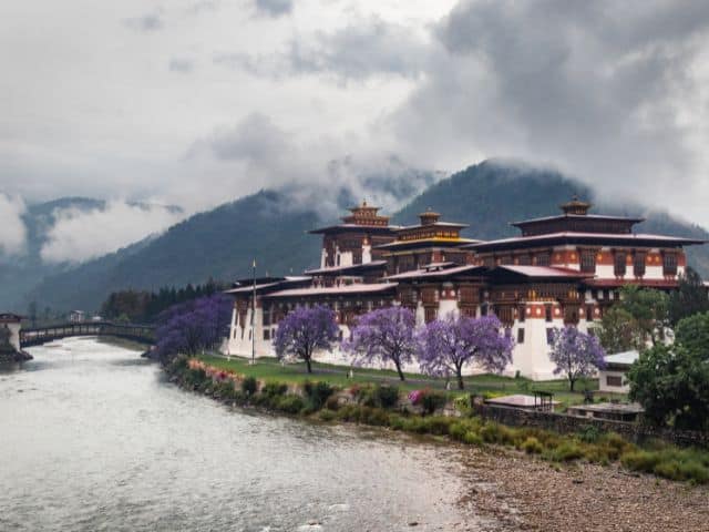 The beautiful Punakha fortress