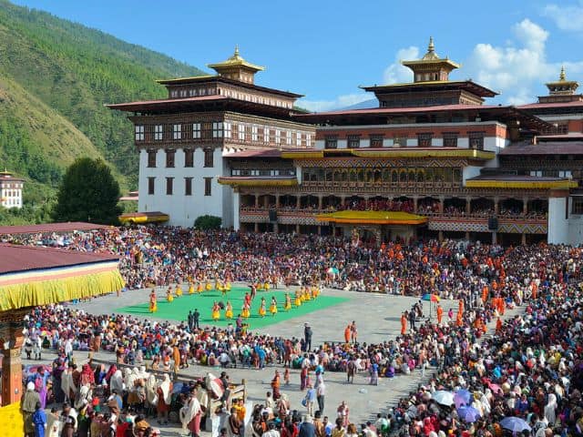 Colours of Thimphu tsechu 