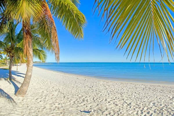 beaches in Key West, Florida