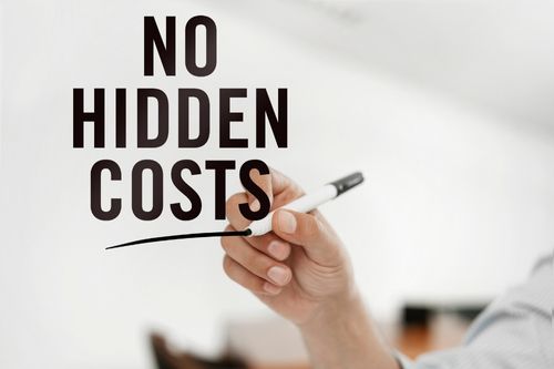 Check for hidden costs