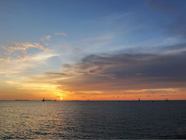 Fort Zachary Taylor's incredible sunset views