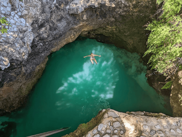 Blue Hole Mineral Spring