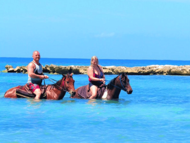 Horseback Riding on the Beach in Negril