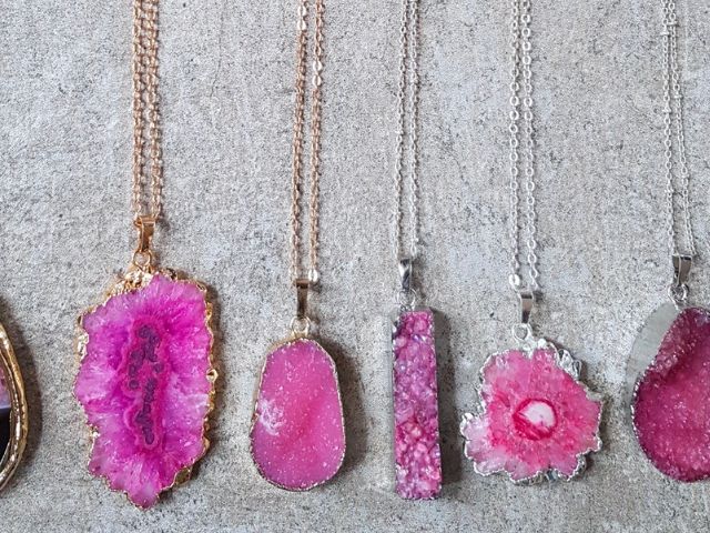 Handmade Barbados necklaces 