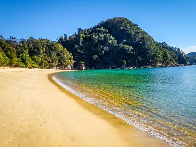 Beautiful beaches of Abel Tasman National Park