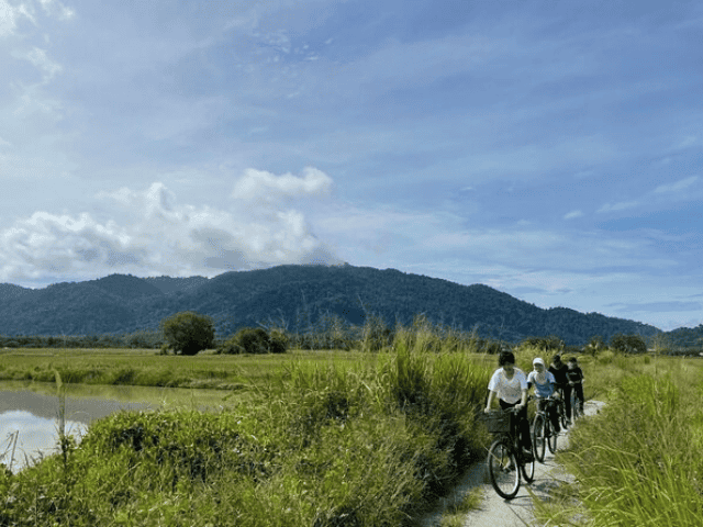 a laid-back biking adventure
