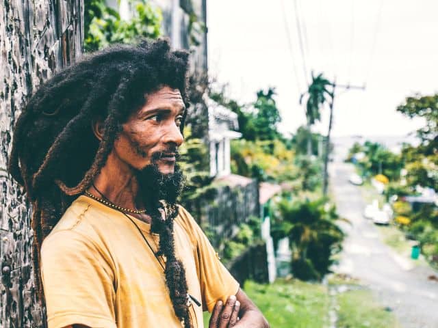 A local Rastafarian