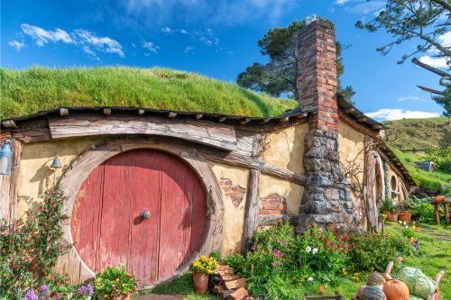 Hobbit homes of Hobbiton