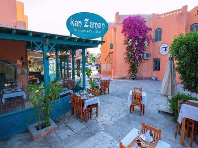 A picture of Kan Zaman restaurant in El Gouna, Egypt.