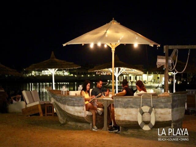 A picture La Playa restaurant in El Gouna, Egypt.
