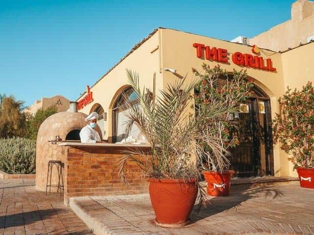 A picture of The Grill restaurant in El Gouna, Egypt.