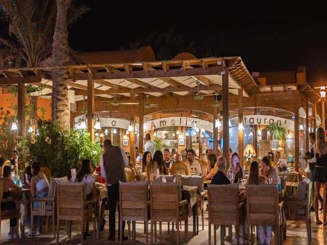 A picture of Zia Amelia restaurant in El Gouna, Egypt.