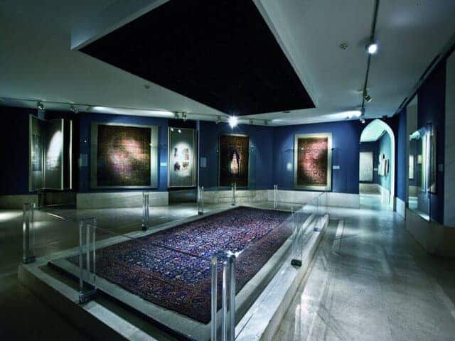 A picture inside of the Museum of Islamic Art in Cairo in Egypt.