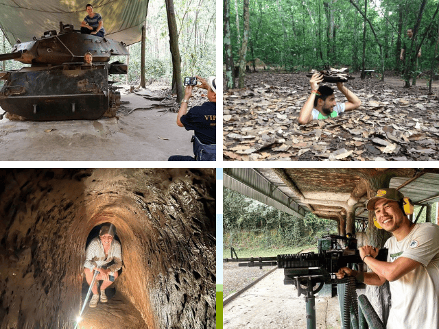 Cu Chi Tunnels - one of the best things to do in Ho Chi Minh city