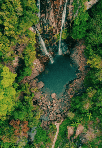 Cunca Rami Waterfalls
