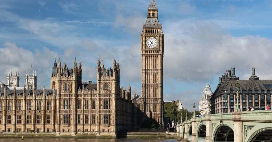 A picture of Big Ben in London in United Kingdom.