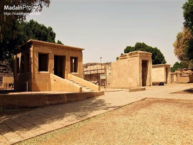 A picture of Karnak Open Air Museum in Luxor, Egypt.