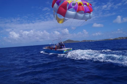 parasail in st thomas