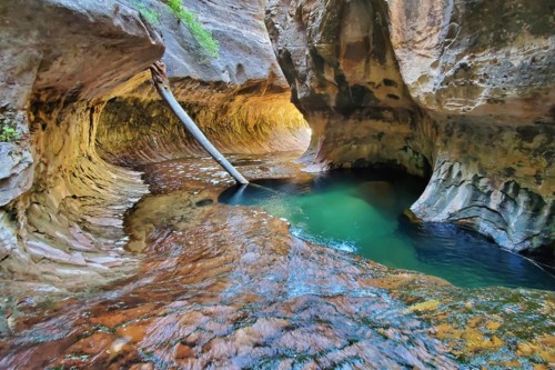 Canyoneering the Subway