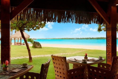 Lagoon Restaurant at The St. Regis Bora Bora Resort