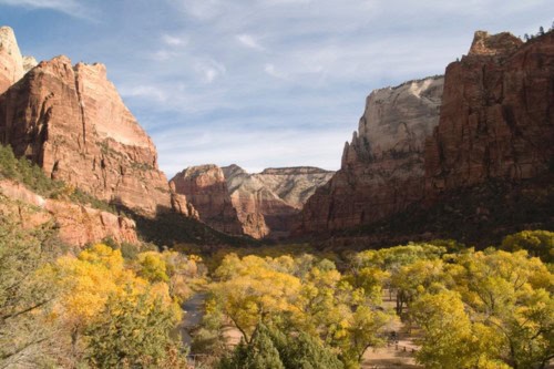 Emerald Pools in Autumn