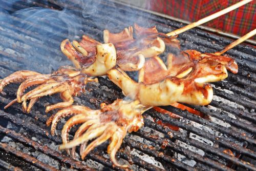 Grilled Squid