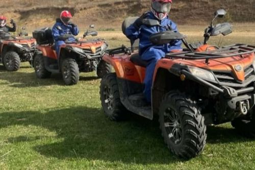 From Bucharest Forest and Hills ATV Quad Bike Tour