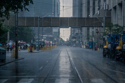 Rainy Day In Toronto