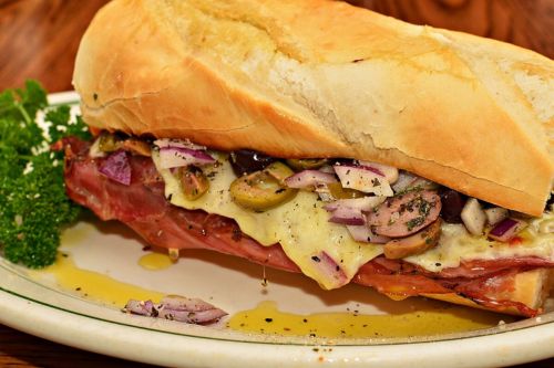 Mortadella Sandwich