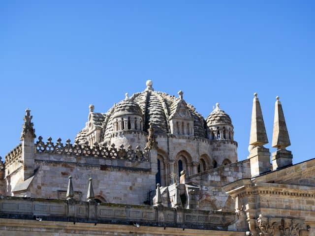 A picture of Zamora Cathedral in Zamora, Spain.