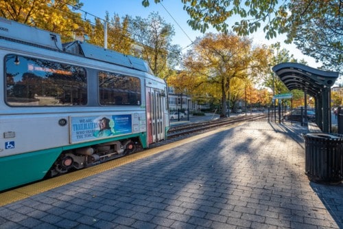 Franklin/Foxboro Line in Boston