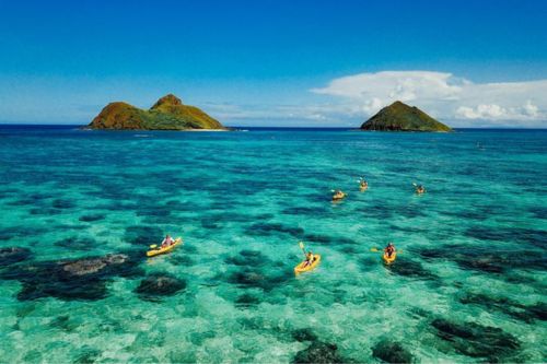 Kailua Twin Islands Guided Kayak Tour, Oahu