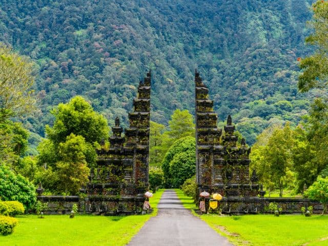 A picture of Handara Gate in Bali, Indonesia.