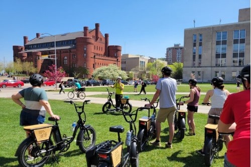 downtown Madison E-Bike Guided Tour