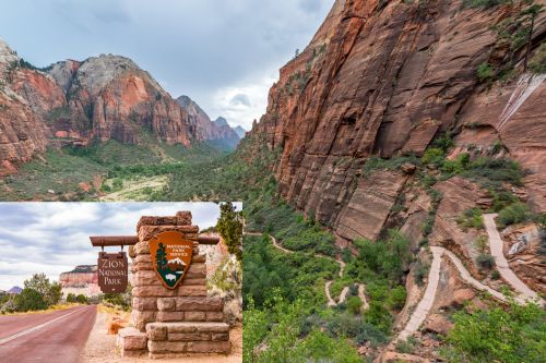 horseback riding through zion national park
