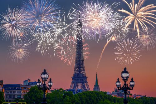 Eiffel Tower at Night