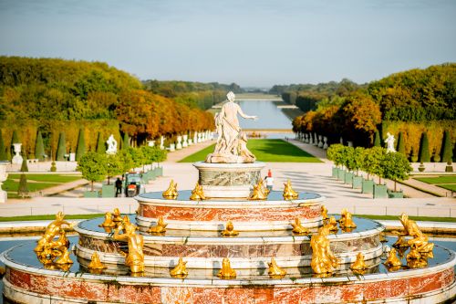 Fountain in Palace of Versailles