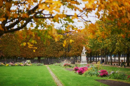 Tuileries Garden in Fall