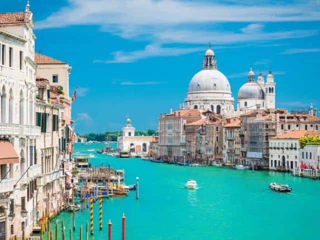 A picture of Venice in Italy.