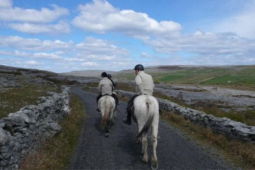 Horse riding - Burren Trail. Lisdoonvarna, Co Clare