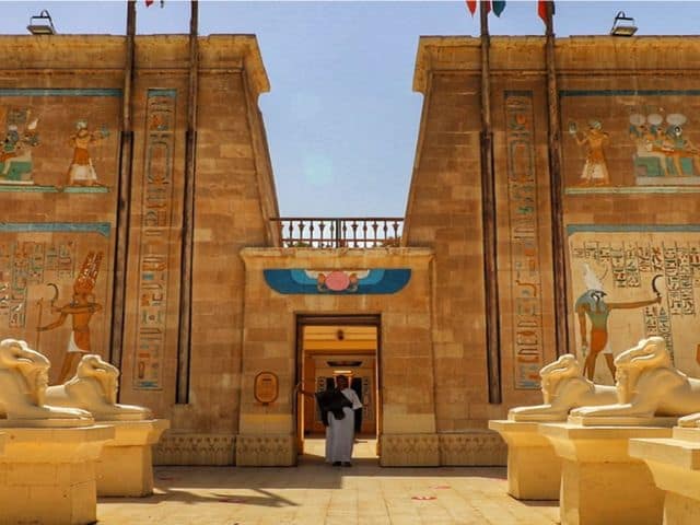 A picture at The Pharaonic Village.