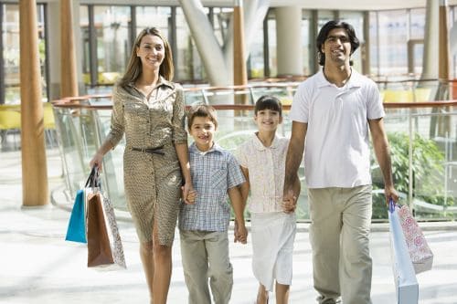 Shopping with Family