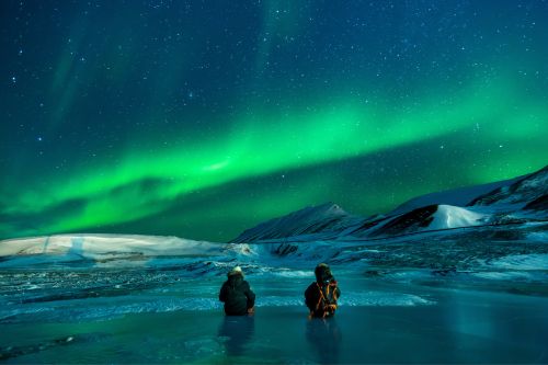 Northern Lights and Blue Lagoon