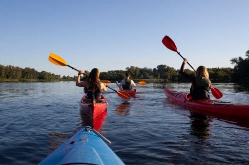 Kayaking