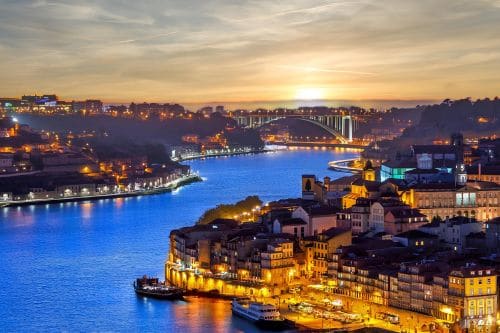 Porto At Night