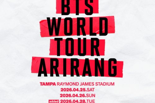 BTS Arirang World Tour Tampa