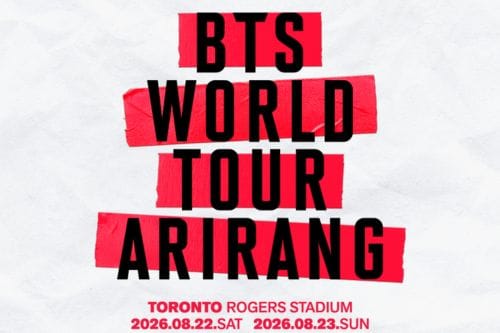 BTS World Tour Arirang Toronto Ticket