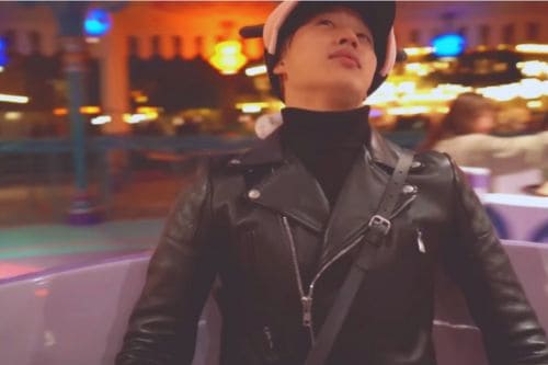 Jimin In Disneyland